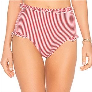 Solid and striped Leslie high waisted bottom